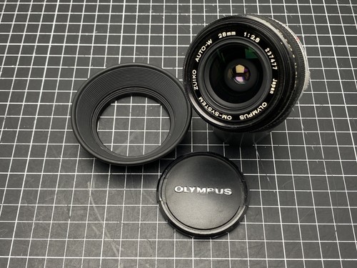 Olympus zuiko auto 28mm - olympus, auto-w