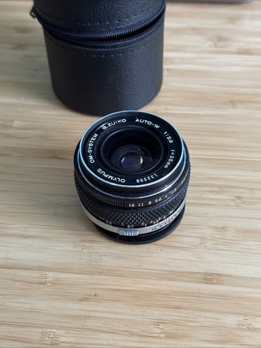 Olympus zuiko auto w 35mm - olympus, om